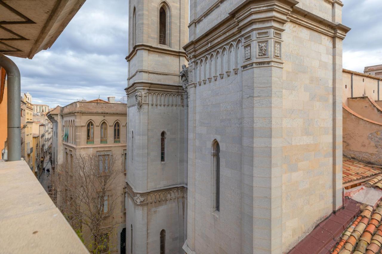 Flateli Plaça Catalunya 10 Girona Exterior foto